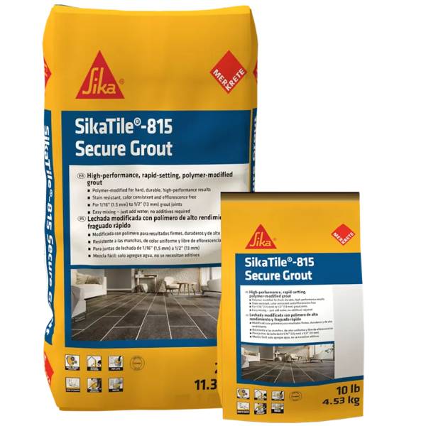SikaTile®-815 Secure Grout - Polymer-Modified Grout 