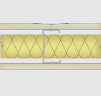 SFS C Stud Single Layer Partition System with 12.5mm Standard Wallboard and 50 mm Insulation | 30 Minutes Fire Rated - Gypsum Board Partition System