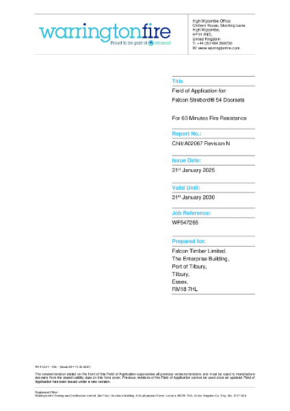 Fire Resistance Testing to BS 476