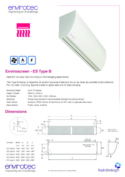 Enviroscreen - ES Type B