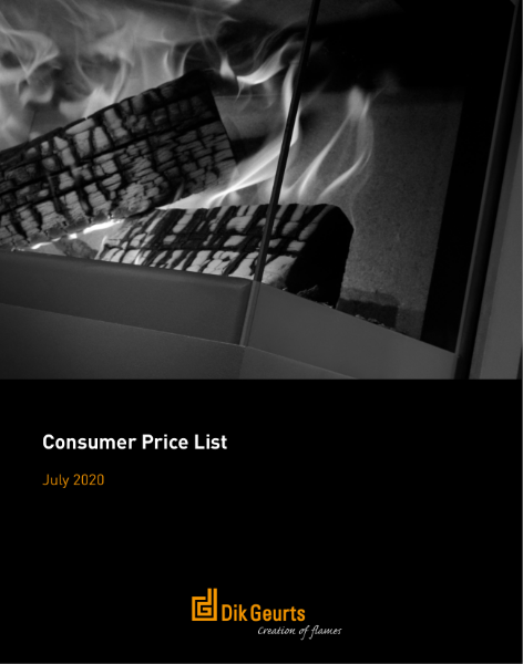 Dik Geurts wood fires and stoves price list 2021