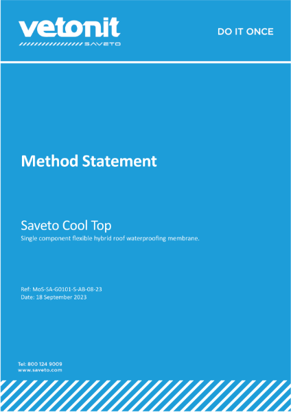 Method Statement -  Saveto Cool Top