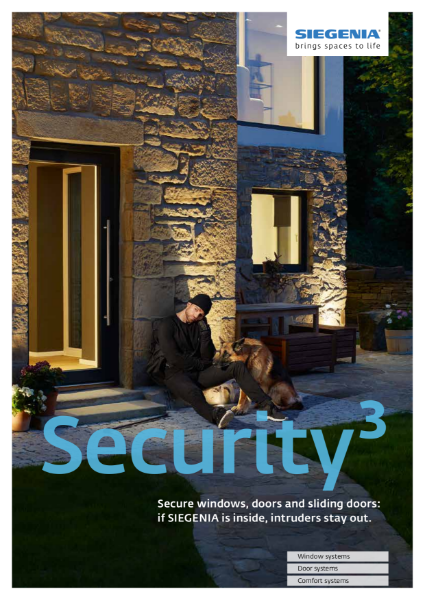 Complete security product range brochure