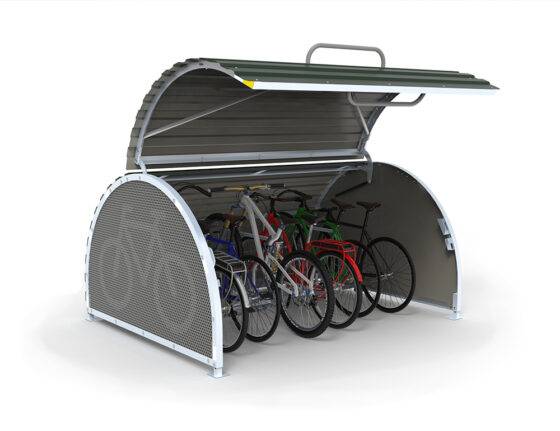 Cycle stands and lockers