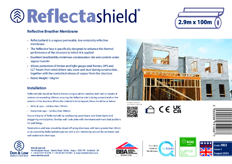 Reflectashield Roll Insert 983 Issue 2 August 24