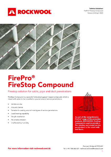 FireStop Compound - Datasheet