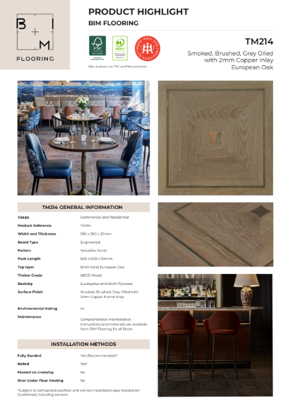 Product Highlight - Versailles Parquet TM214