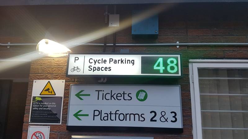 London Midland Trains Bike Detection