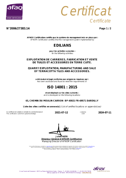 ISO 14001 Environmental Management Systems