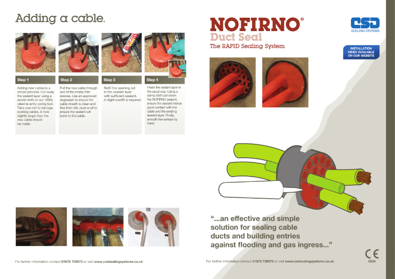 Nofirno Duct Seal (Brochure)