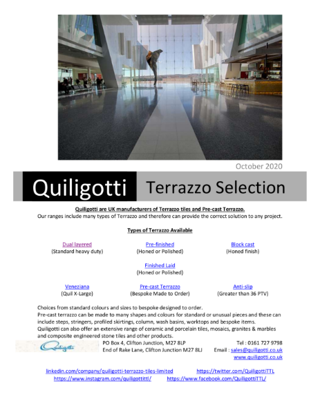 Quiligotti Terrazzo Selection