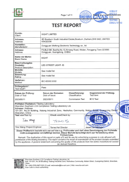 Certificate of Compliance