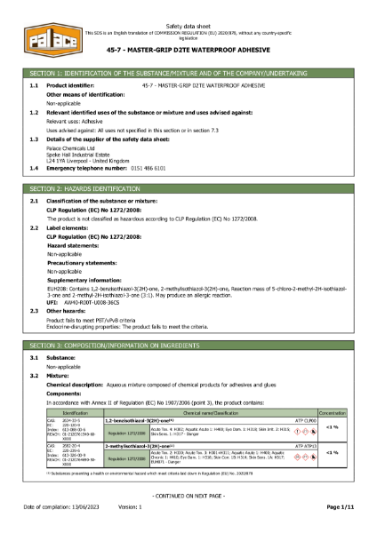 Safety-data-sheet-of-45-7-MASTER-GRIP-D2TE-WATERPROOF-ADHESIVE