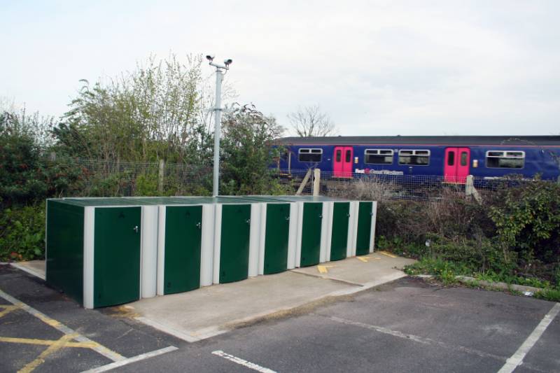 Cycle-Works lockers at Railway Stations
