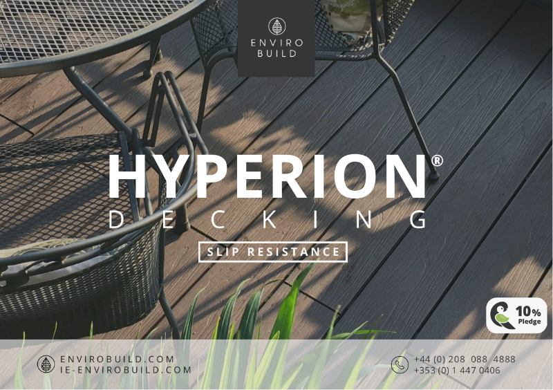 Hyperion Decking Slip Resistance Testing