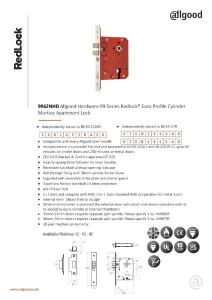 9962NHD-Datasheet Iss06