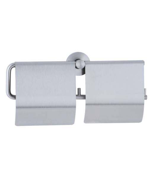 Surface-Mounted Double Roll Toilet Tissue Dispenser with Hoods B-548