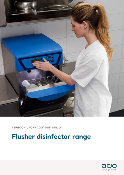 Arjo Flusher Disinfection and Sluice Room Solution