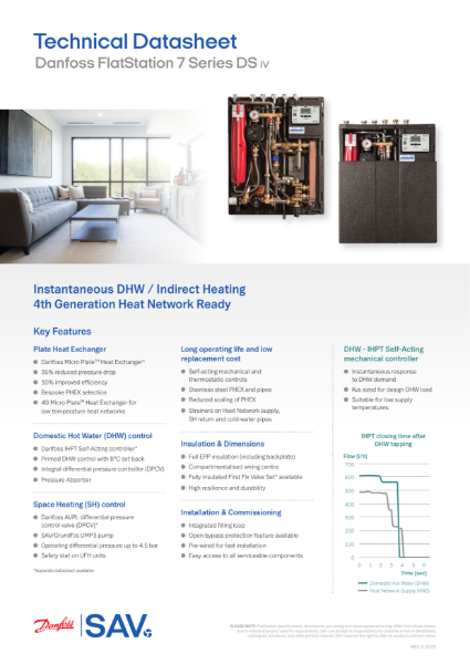 Danfoss FlatStation 7 Series DS IV