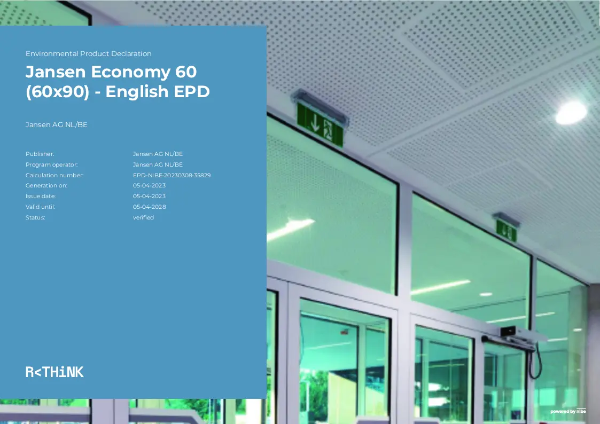 Jansen Economy 60 EPD declaration 