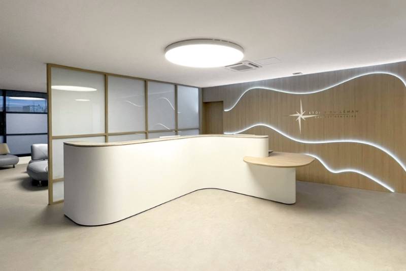Creating a Hygienic and Stylish Dental Office with ColorCore® by Formica Group