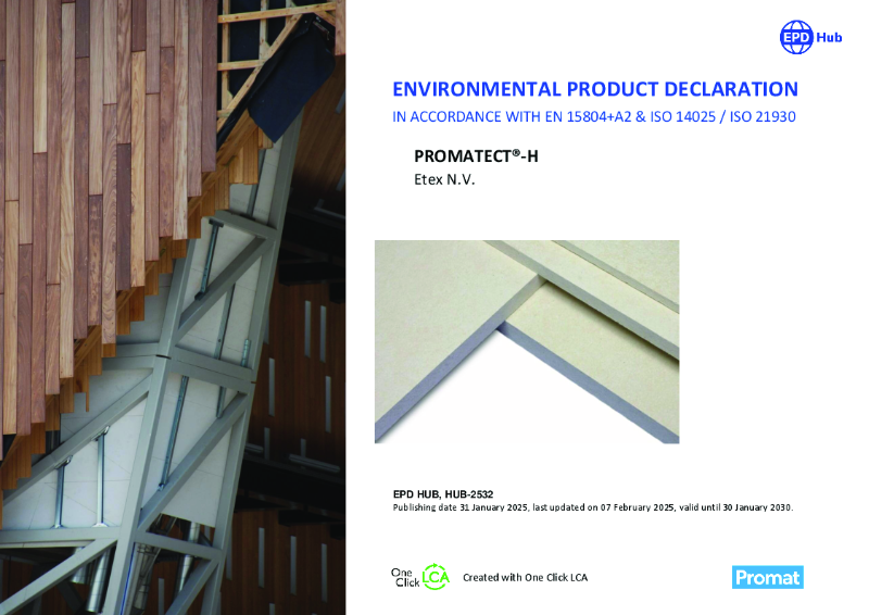 EPD - Promat PROMATECT-H