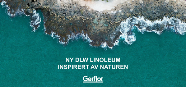 Ny linoleumkolleksjon inspirert av naturen, med respekt for naturen