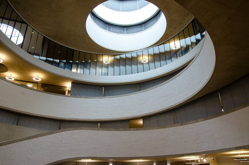 Blavatnik School of Government, University of Oxford. Bespoke Fire Curtains and Smoke Curtains