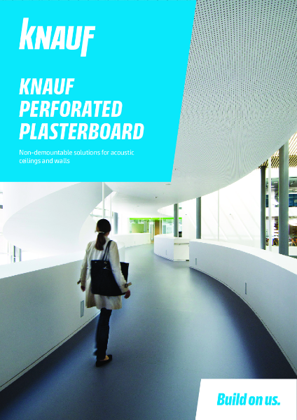 Knauf Perforated Plasterboard