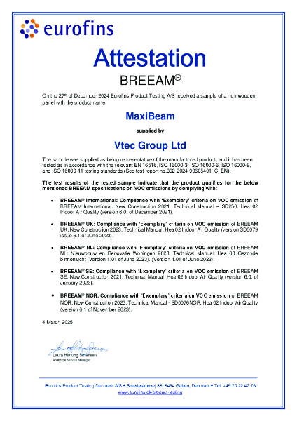 BREEAM - Certification