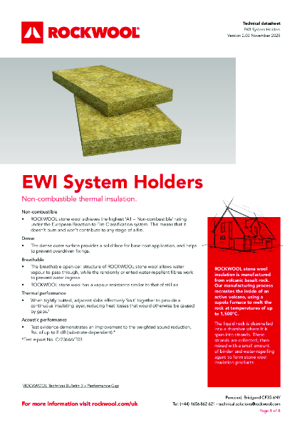 EWI System Holders - Datasheet