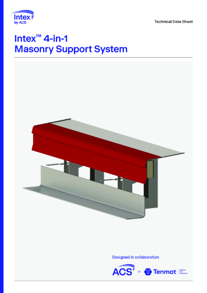 ACS Intex™ 4-in-1 Masonry Support System Data Sheet