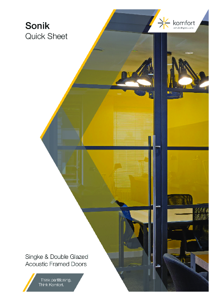Sonik Doors | Quick Sheet