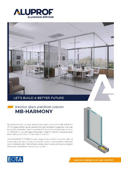 MB-HARMONY Interior Partition Wall System