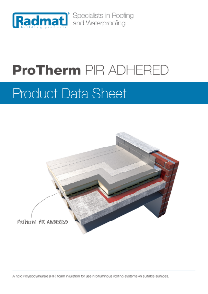 ProTherm PIR ADHERED Product Data Sheet