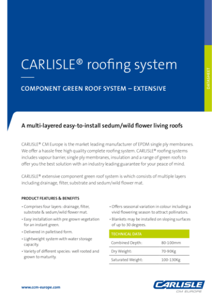 Carlisle Green Roof System Extensive