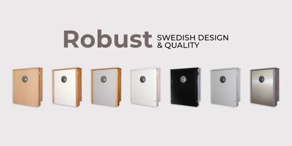 Robust - Vegghengt stellebord i tre