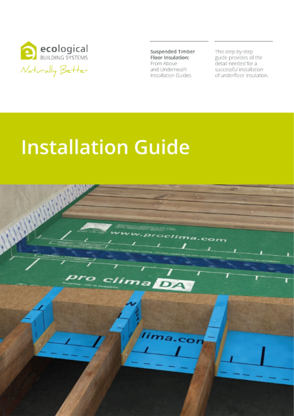 How to Insulate a Suspended Timber Floor - Installation Guide