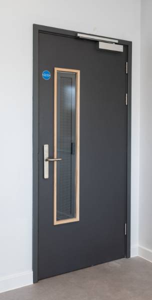 Single Door, FD30, With Vision Panel - Fire Door
