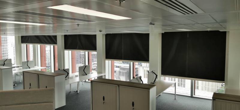 Flameshield Fire Curtain with EW120 enhanced radiation control