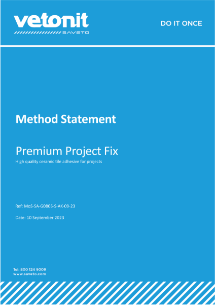 Method Statement  Premium Project Fix