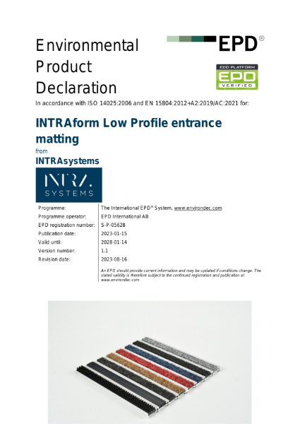 EPD - INTRAform Low Profile
