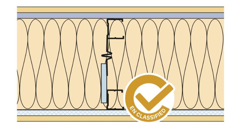 Siniat Twin Frame Metal Stud Partition Twin(AB)-CS50R-15Un15dB#15Sx15Un-FFG(300)