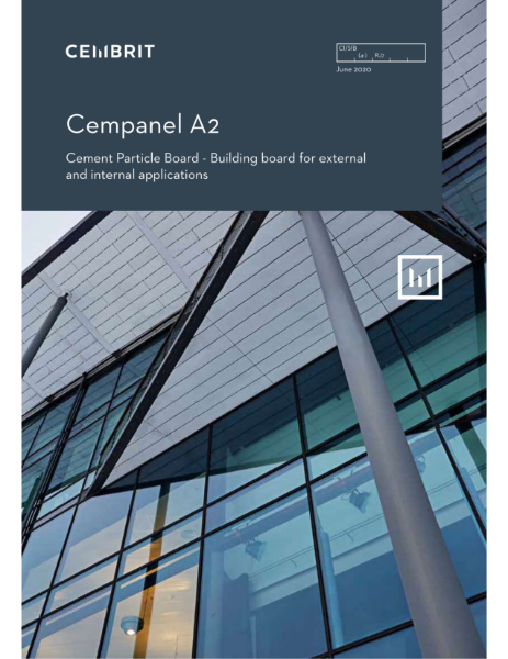 Cempanel A2 - Building Board for internal and external applications.