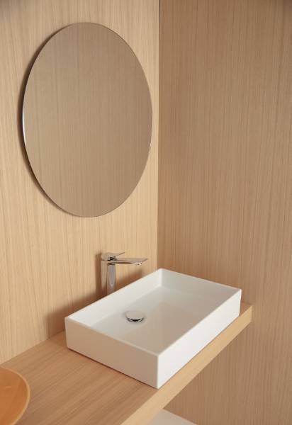 Extra 60 cm Rectangular Vessel Washbasin