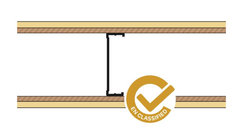 Siniat Single Frame Metal Stud Partition CS14Y-15Un12Ply - Metal Stud Partitioning
