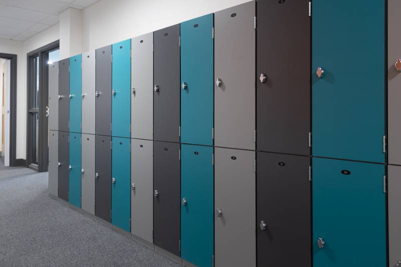 Laminate Lockers - Dry Area