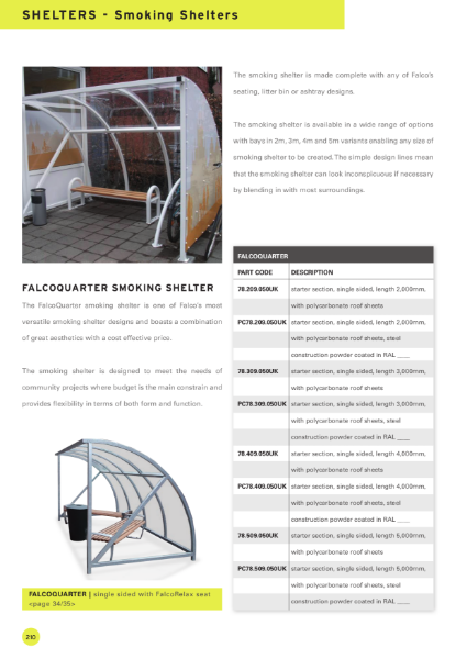 FalcoQuarter Cycle Shelter