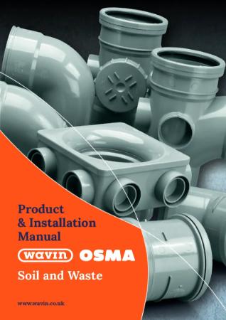 Wavin Osma Soil and Waste Above Ground Drainage Systems