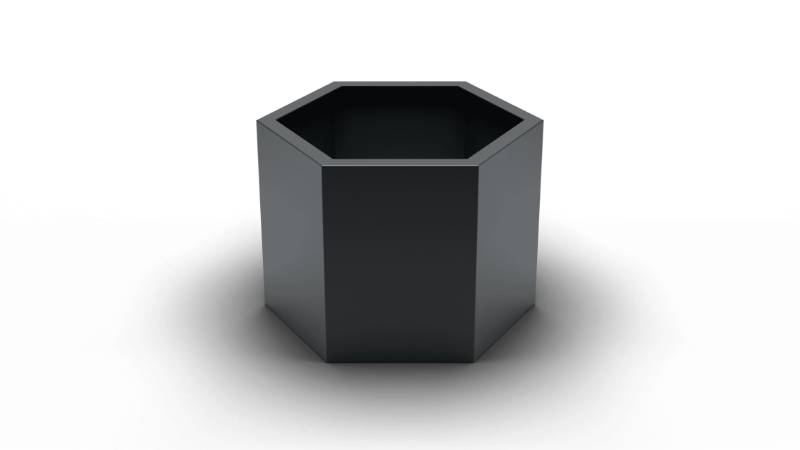 Kinley Rava Steel Planter